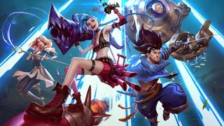 League of Legends character collage
