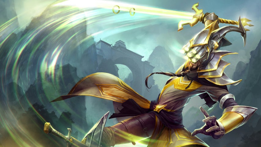 League of Legends: Master Yi's Ring Sword looks pretty good in real life |  VG247, image size:1200x1200