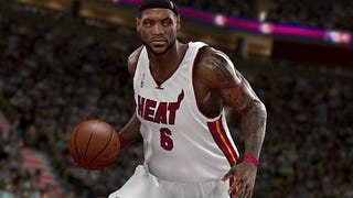 Lebron James feels the Heat in latest NBA 2K11 screen