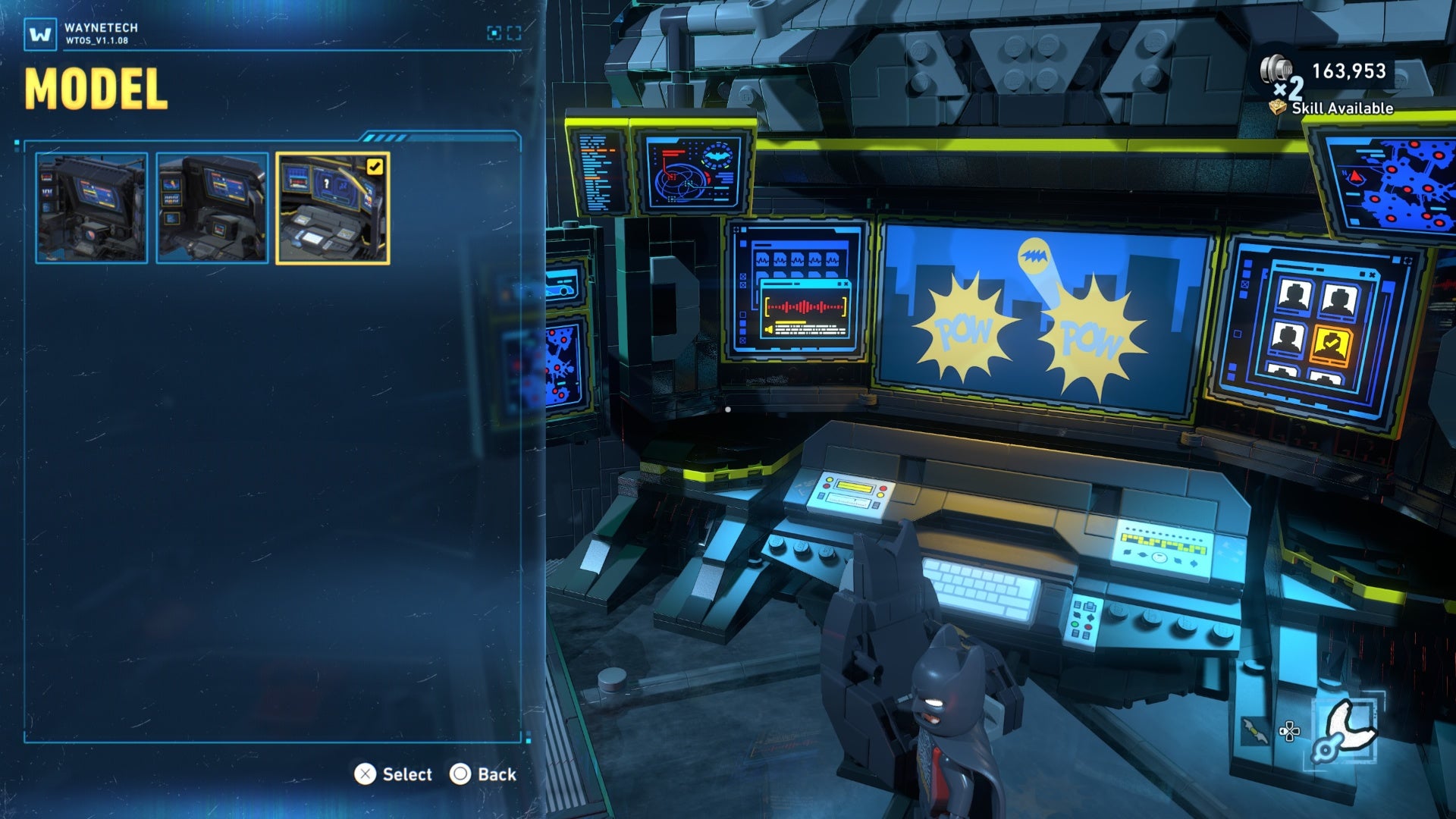How to customise the Batcomputer in Lego Batman Legacy of the Dark ...