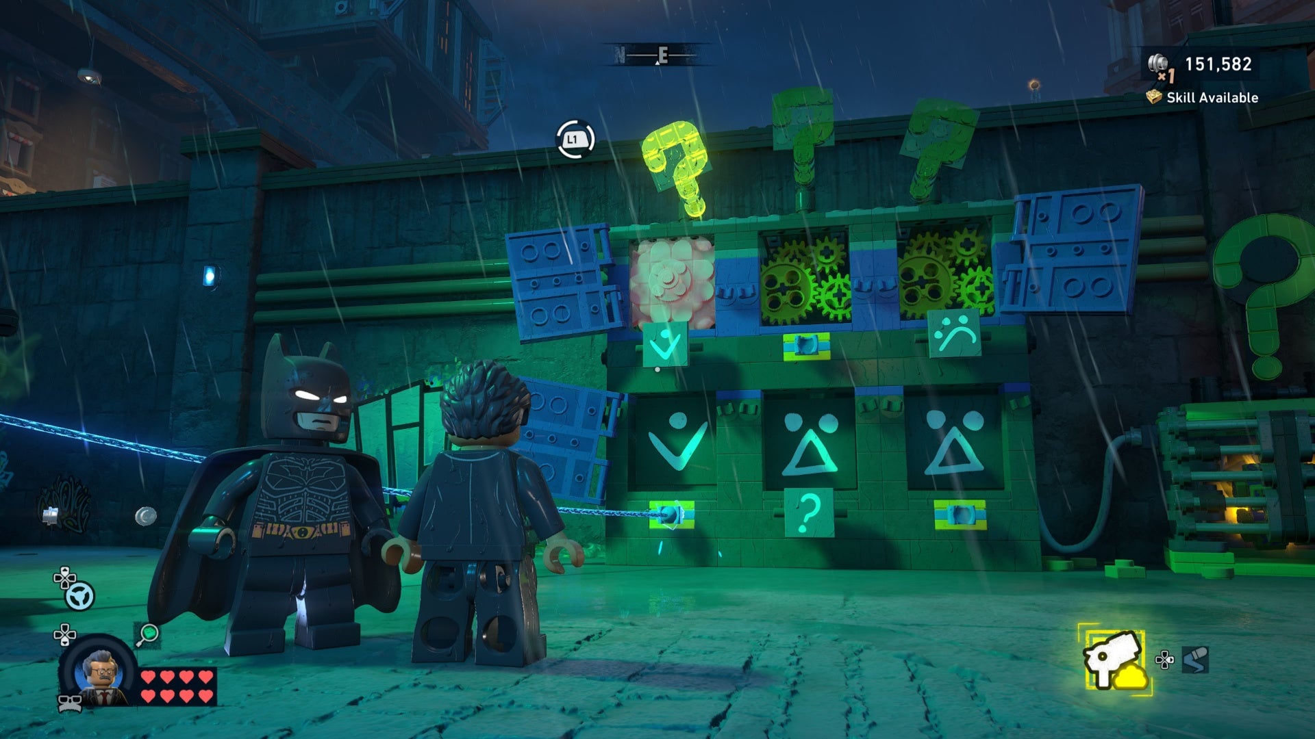 All Old Gotham North Riddler puzzle solutions in Lego Batman Legacy of ...