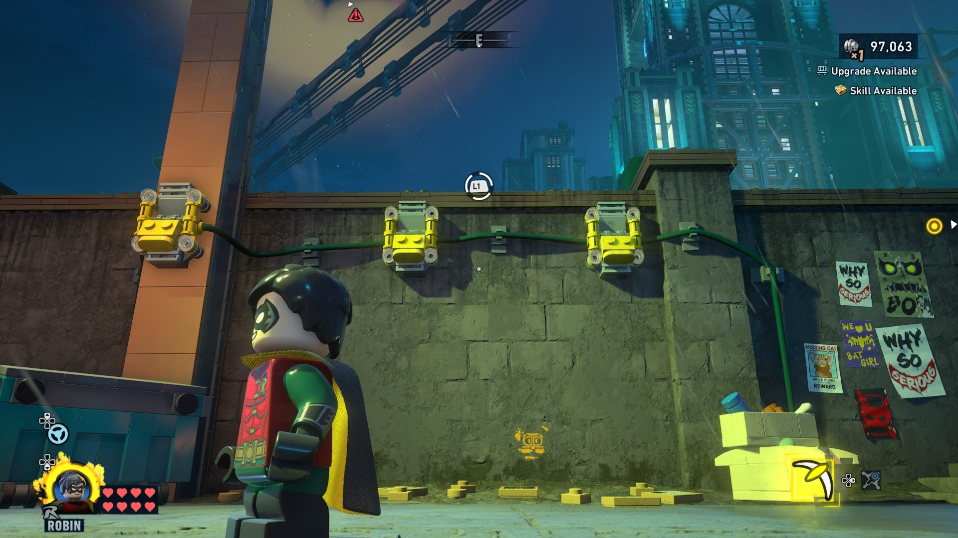 All Old Gotham West Riddler puzzle solutions in Lego Batman Legacy of ...