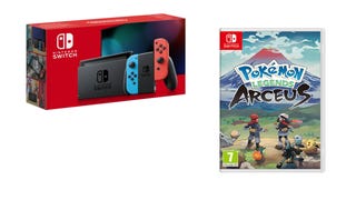 Get a Nintendo Switch bundle with Pokemon Legends: Arceus at Game for under £290
