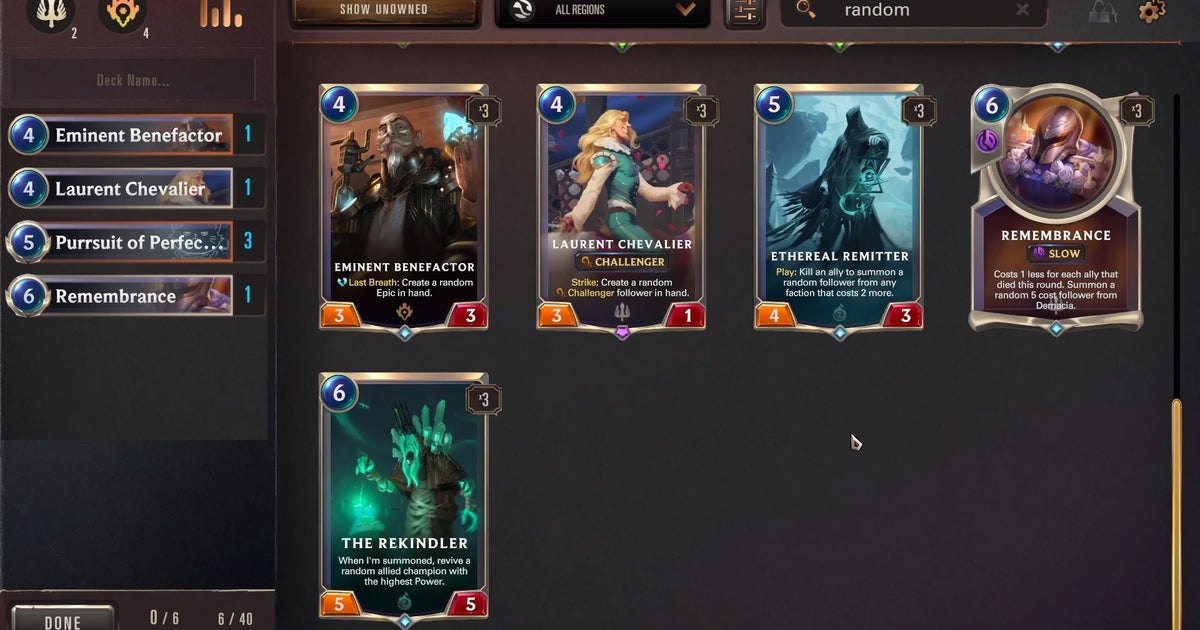 Runtera Card Runeterra card guide: every region's cards explained | Rock Paper Shotgun