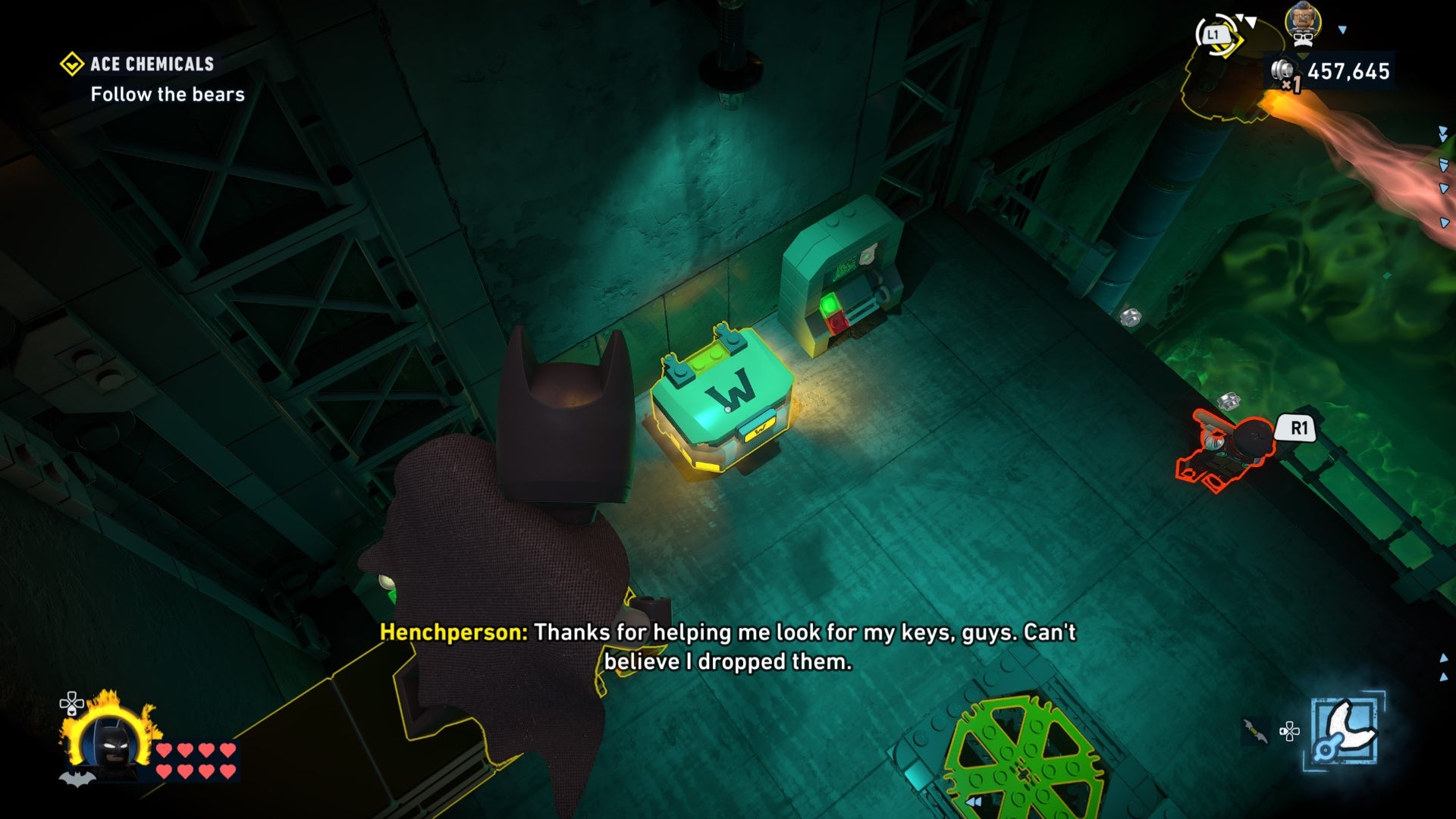 WayneTech Cache locations in Lego Batman The Legacy of the Dark Knight ...