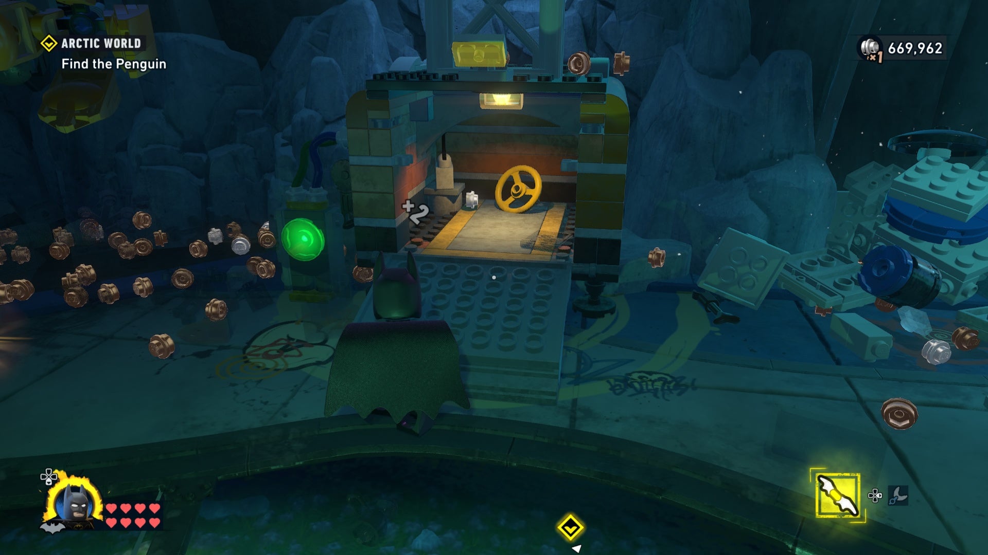 Waynetech WayneTech Cache locations in Lego Batman The Legacy of the Dark Knight ...