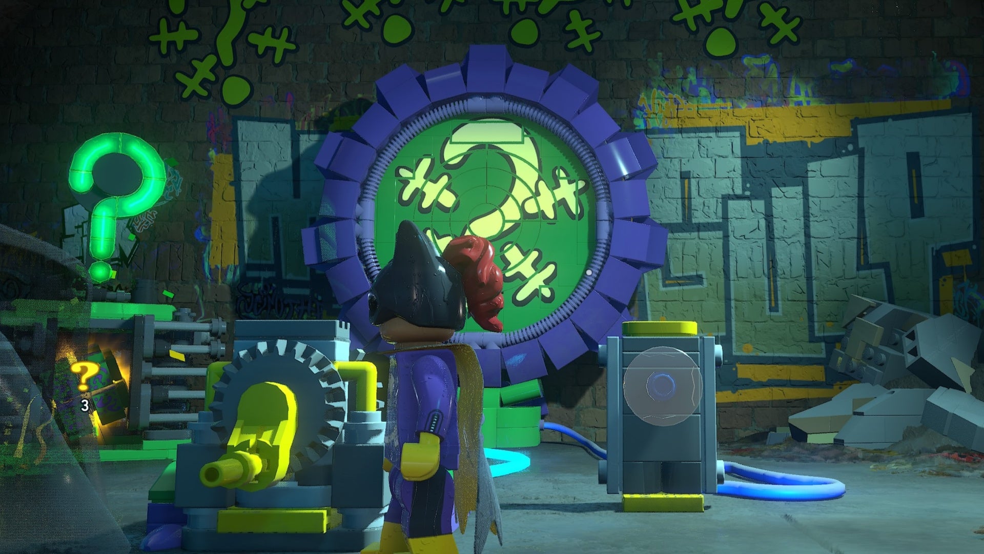 Lego Riddler Cipher All Tricorner Riddler Puzzle solutions in Lego Batman Legacy of the ...