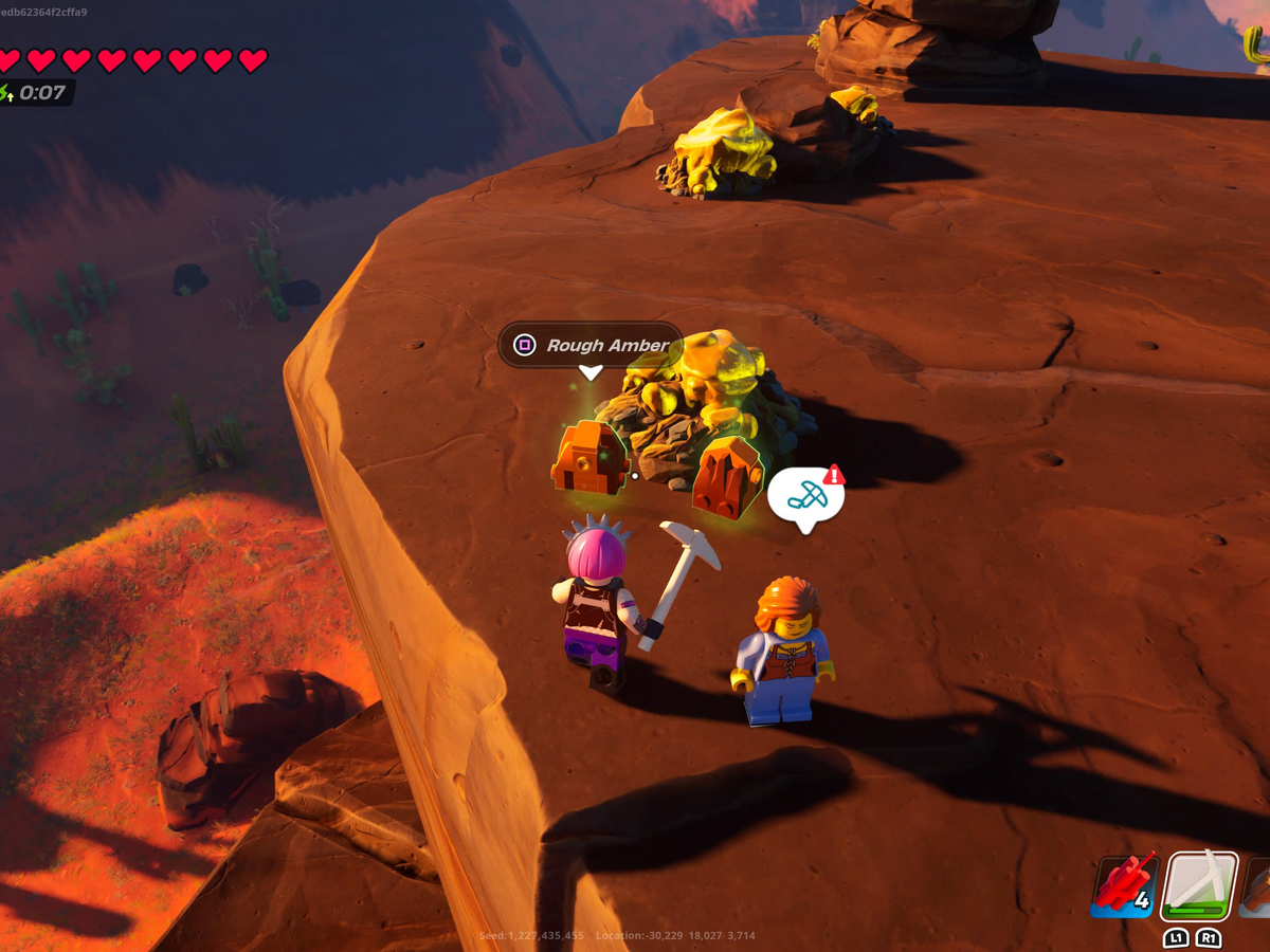 Where to find Cut Amber in LEGO Fortnite | VG247