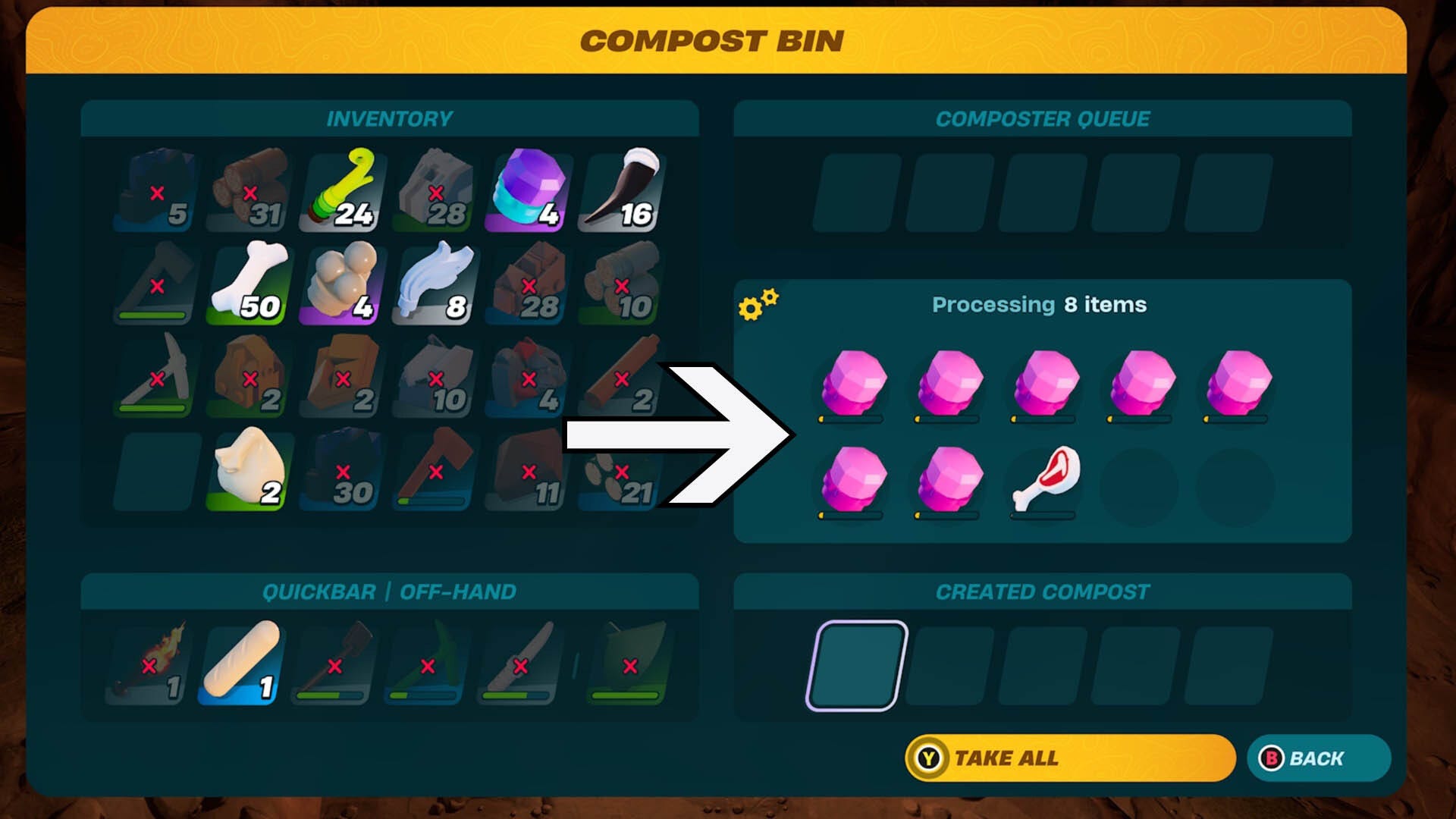 How to make Biomass in Lego Fortnite | Eurogamer.net