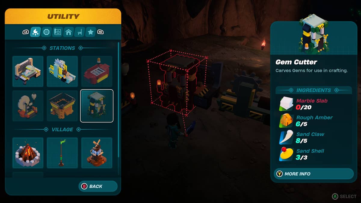 How to get Cut Amber in Lego Fortnite | Eurogamer.net