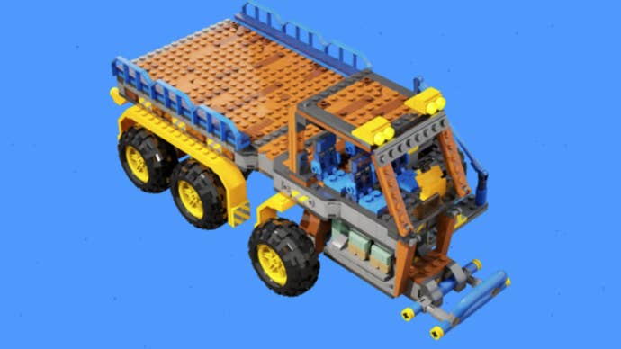 lego fortnite hauler vehicle
