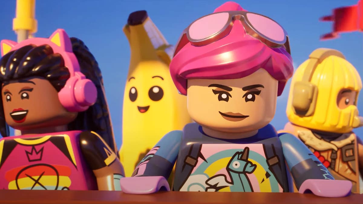 Lego Fortnite looks a lot like Lego Minecraft actually ahead of