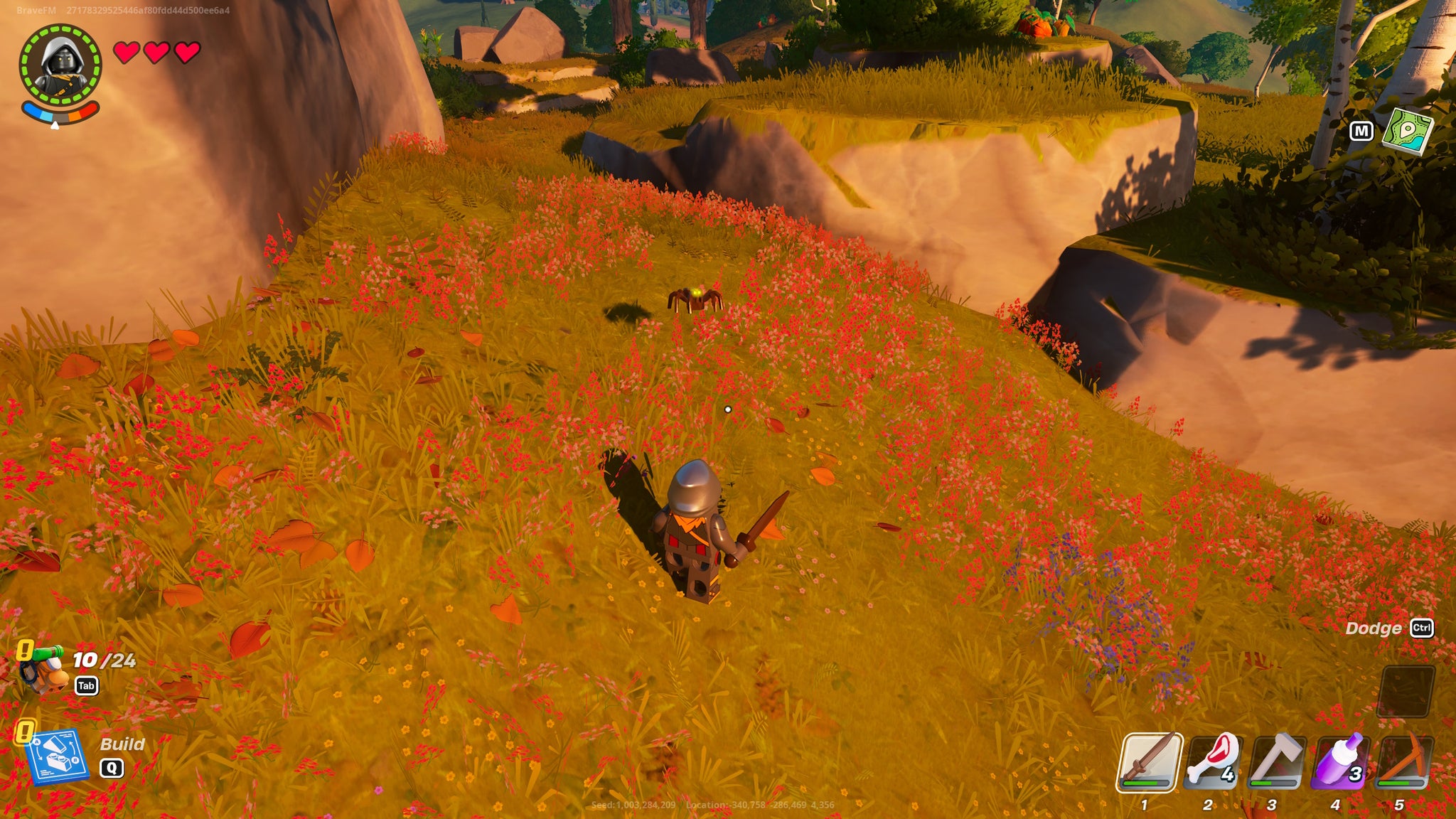 How to make balloons in Lego Fortnite - 4