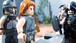 LEGO Skyrim - úvod věrně zrekonstruovaný do kostiček