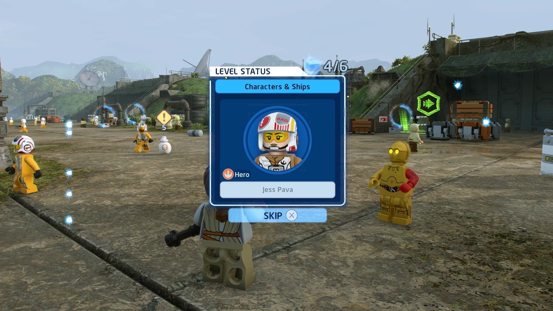 Star wars best sale lego game characters