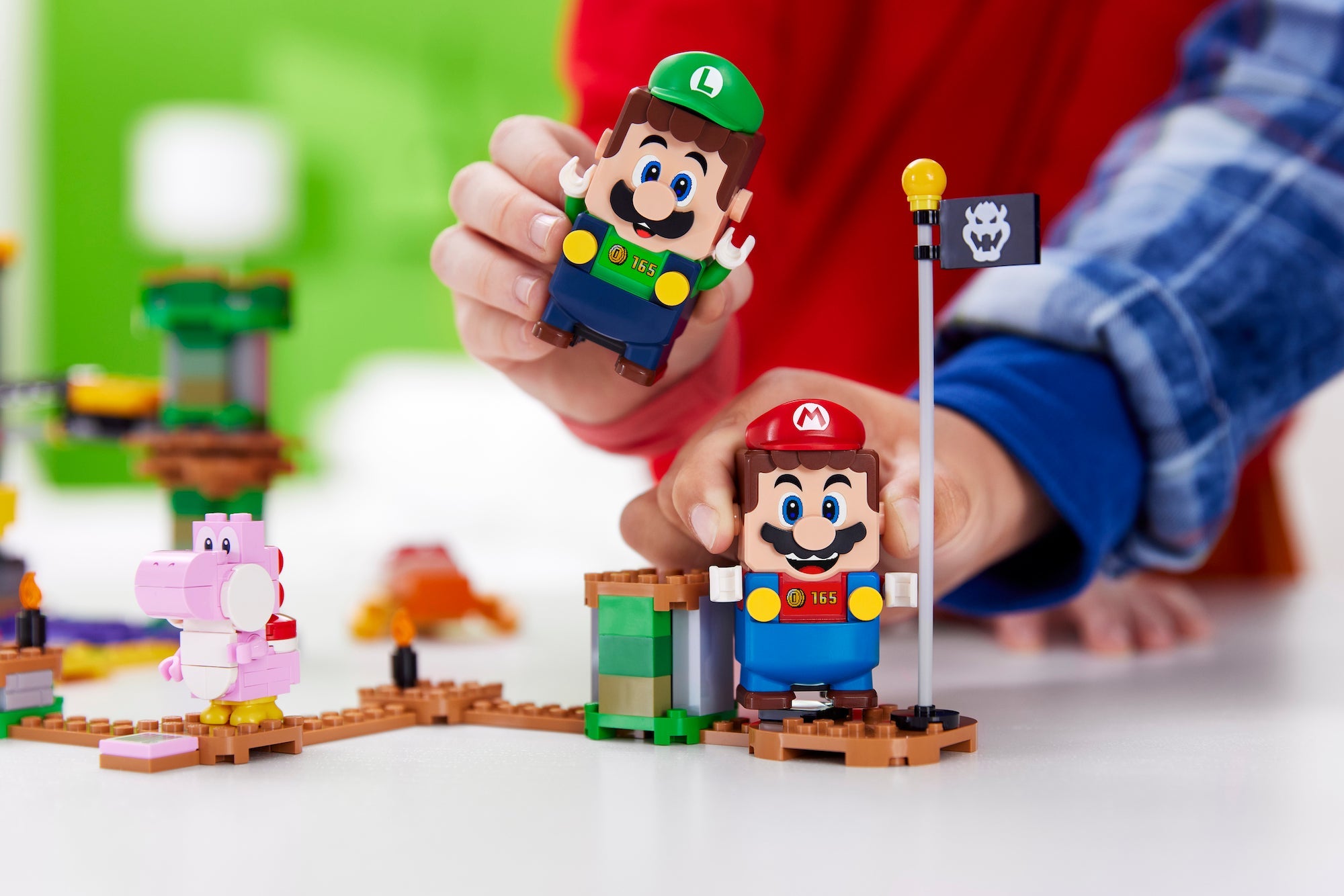 Lego store mario luigi