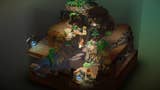 LEGO Bricktales jungle cave diorama screenshot