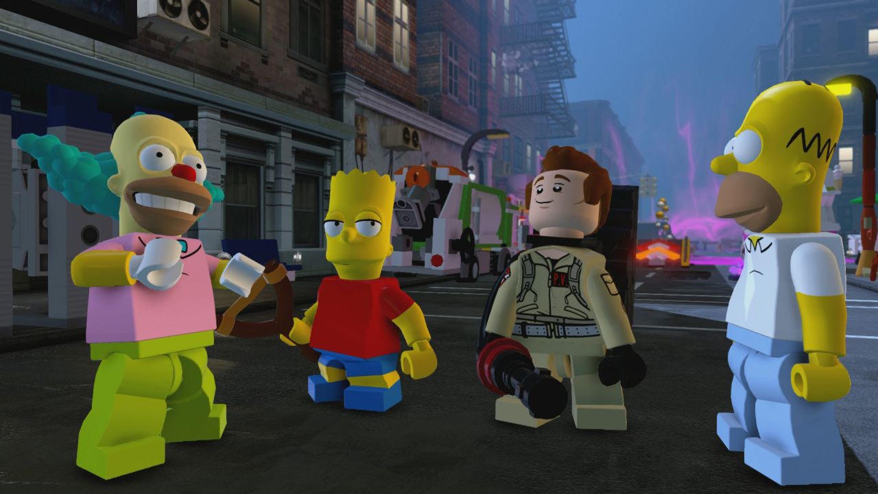 Lego simpsons ps4 online