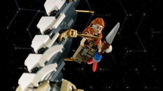 LEGO ve stylu Horizon Forbidden West v pohybu