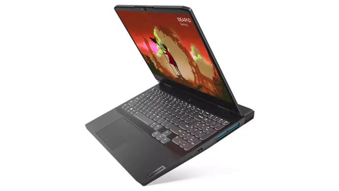 Lenovo's IdeaPad Gaming 3 Gen 7 Laptop in black