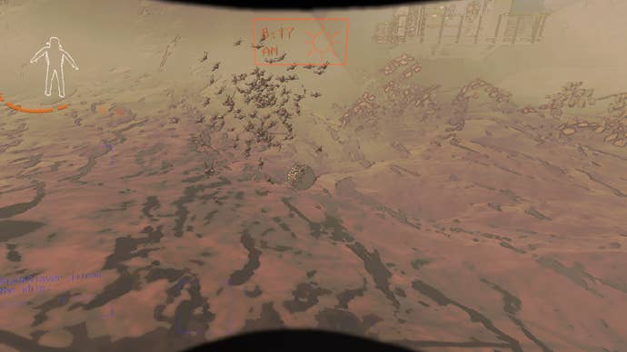 Screenshot of bees in Lethal Company