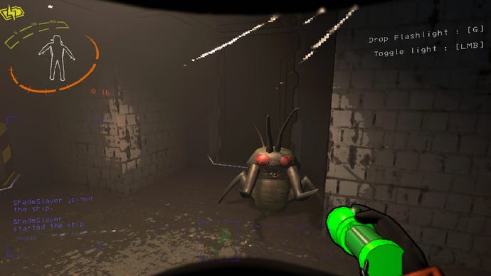Screenshot of a Hoarding Bug in Lethal Company.