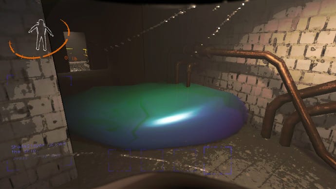 Screenshot of a Hygrodere in Lethal Company.