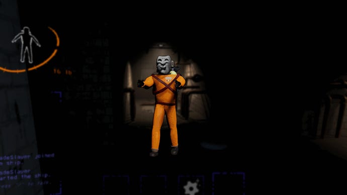 Lethal Company screenshot of The Masked.