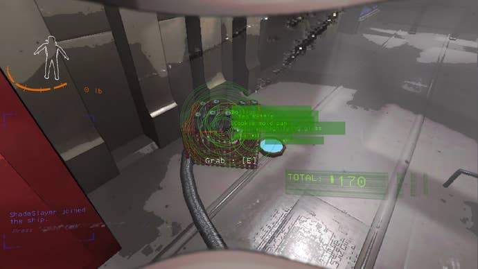 Screenshot of scrap in Lethal Company