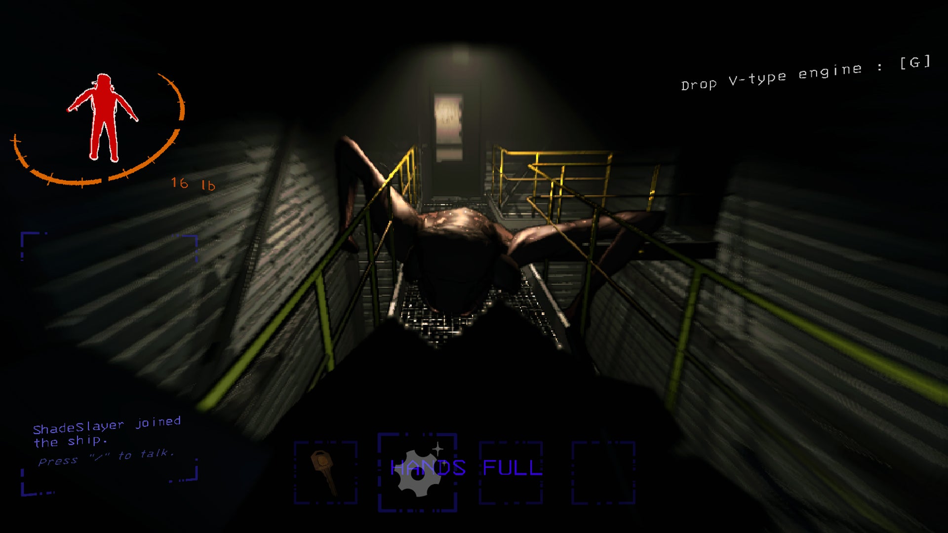 Screenshot of a Thumper in Lethal Company - 12
