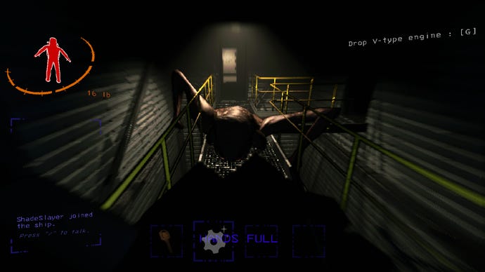 Screenshot of a Thumper in Lethal Company