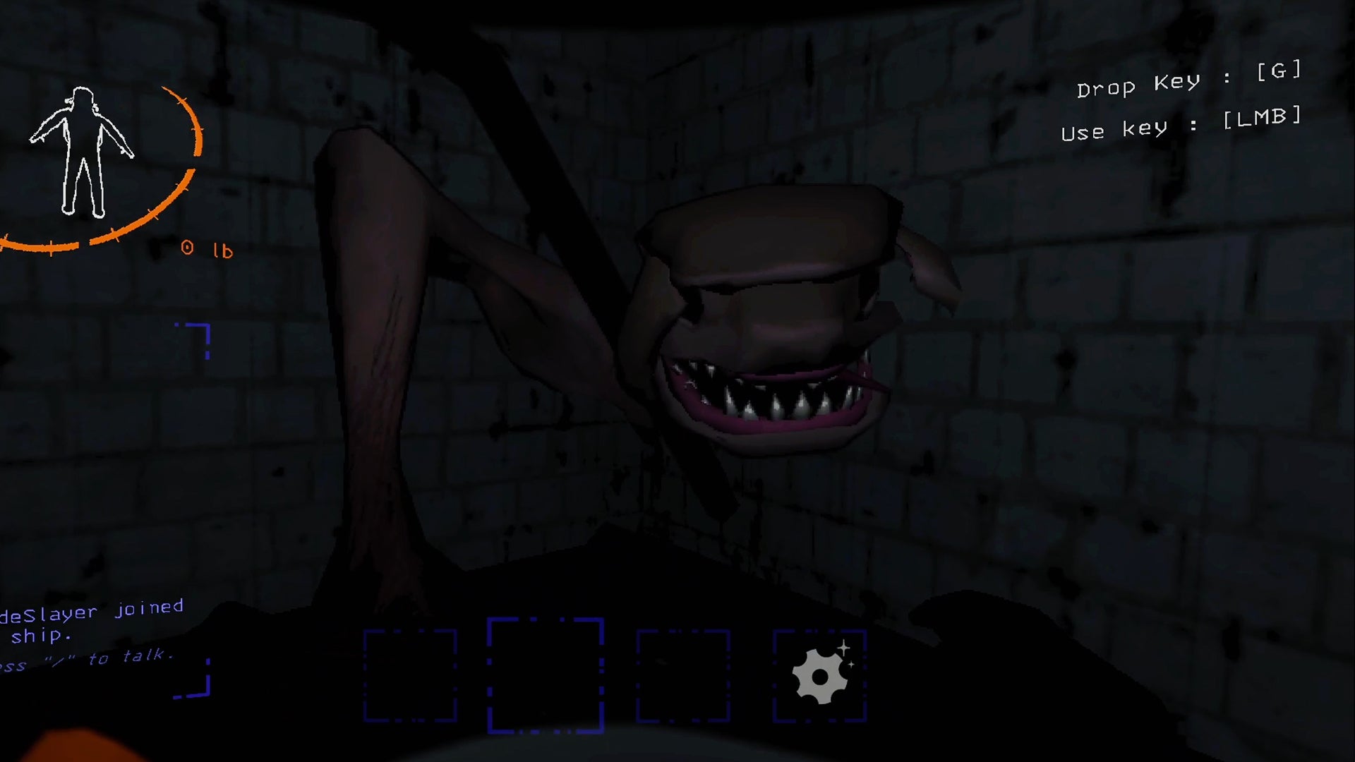 Screenshot of a Thumper in Lethal Company. - 22