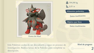 Leyendas Pokémon: Arceus - Pokédex de Hisui: Todos los Pokémon de la región de Hisui en Leyendas: Arceus