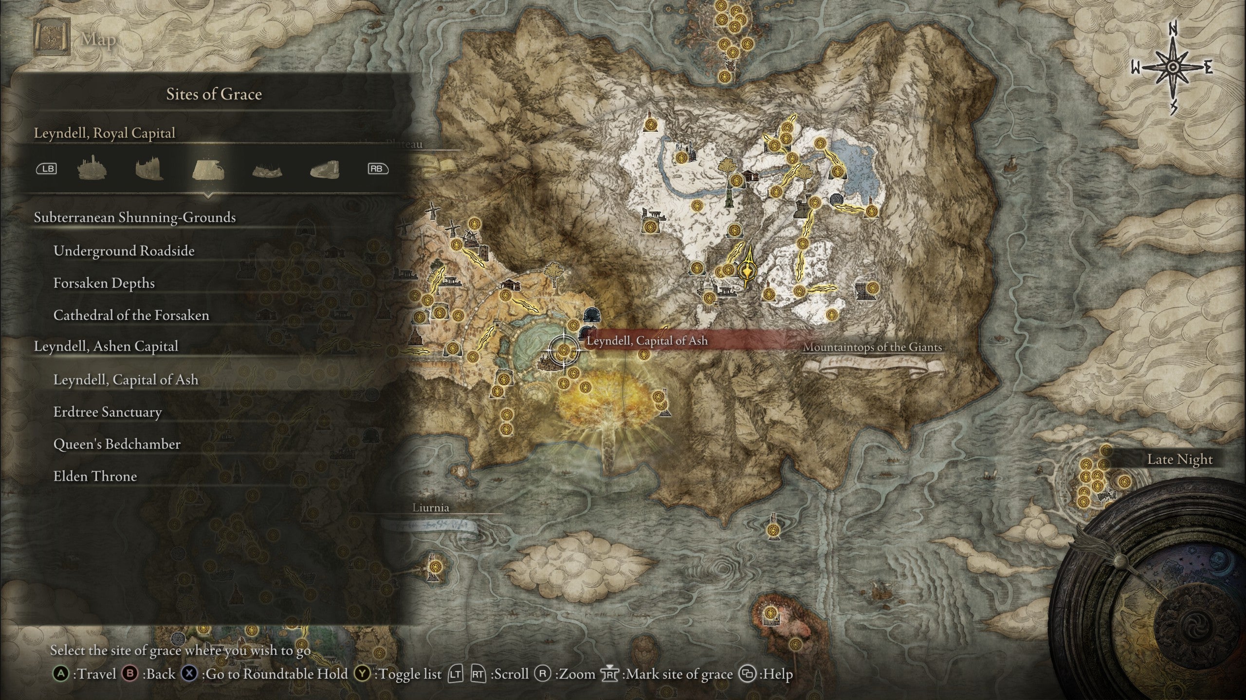 Leyndell, Capital of Ash Grace in Elden Ring