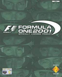 Formula One 2001 okładka gry
