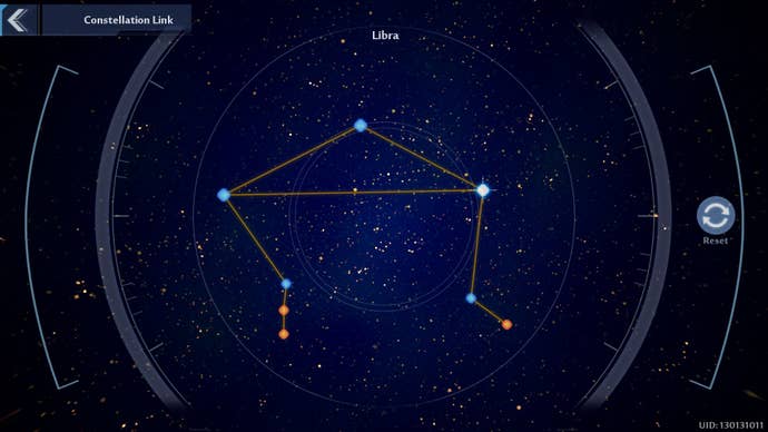Libra constellation solution in Tower of Fantasy