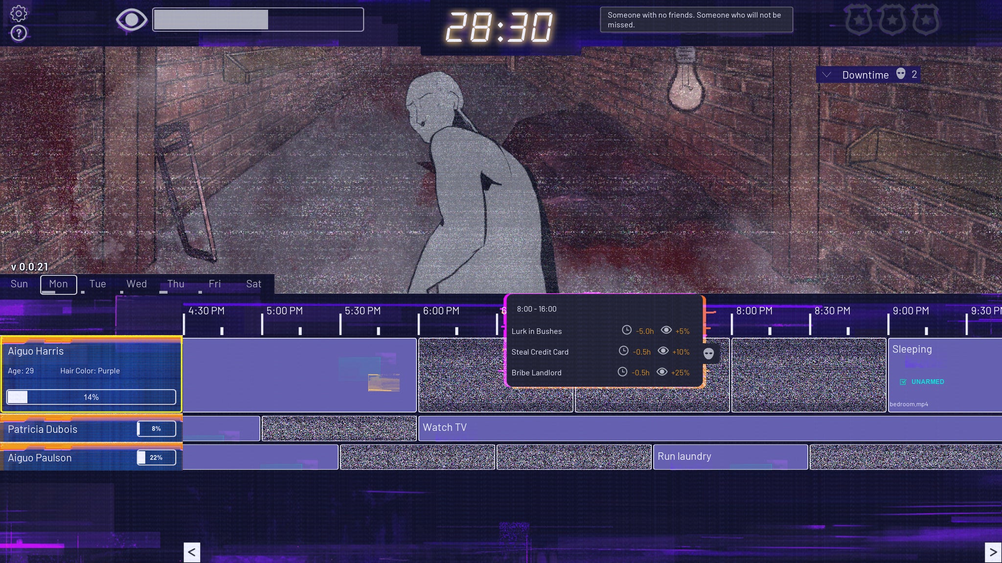 Grim scenes in a Life Eater screenshot. - 4