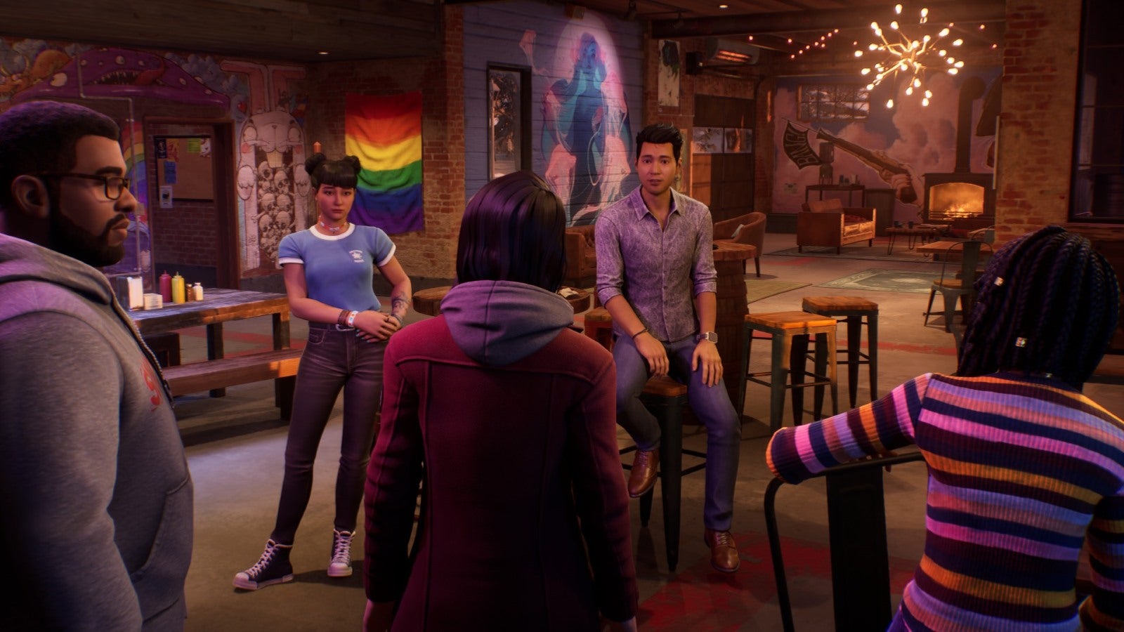 Max and her gang of friends following a disaster in their university. - 9