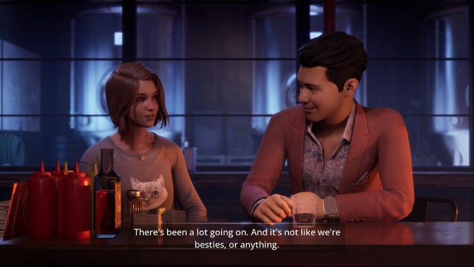 Max and Vinh flirt in a bar.