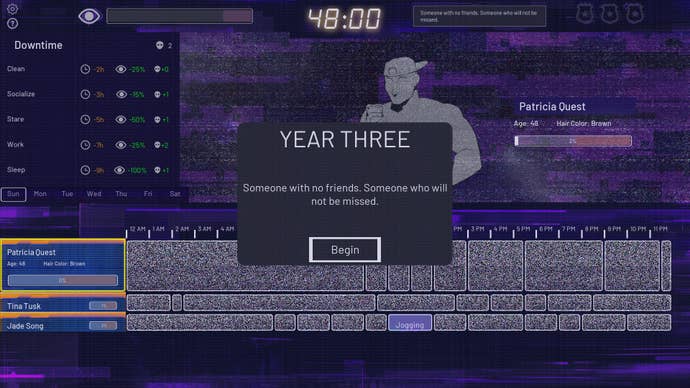 A screenshot of Life Eater.