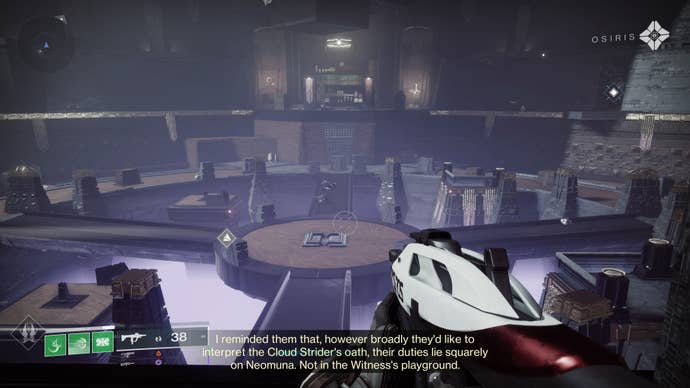 Seed of Silver Wings room in Destiny 2: Lightfall