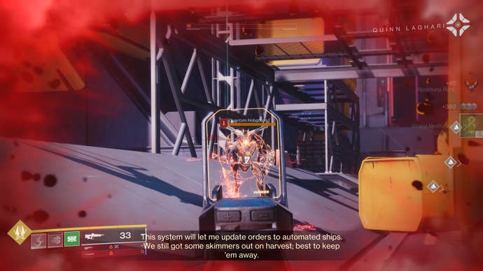 Shooting Vex in Destiny 2: Lightfall