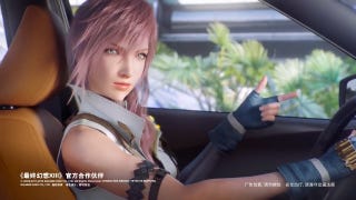 Watch Lightning from Final Fantasy 13 sell cars in Chinese Nissan ad