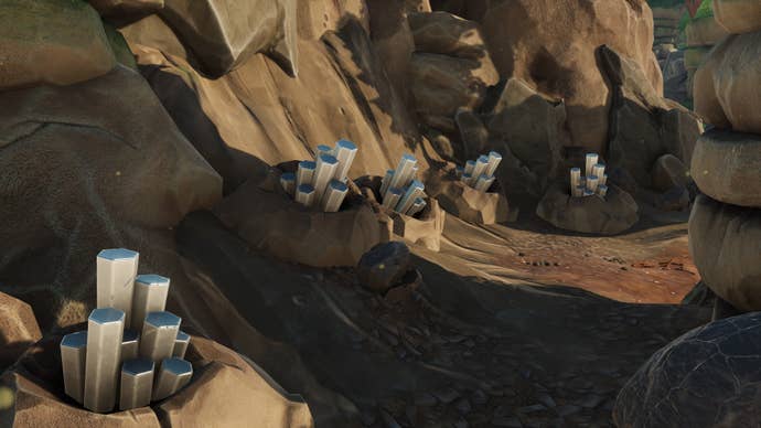 Screenshot of Aluminum deposits in Lightyear Frontier.