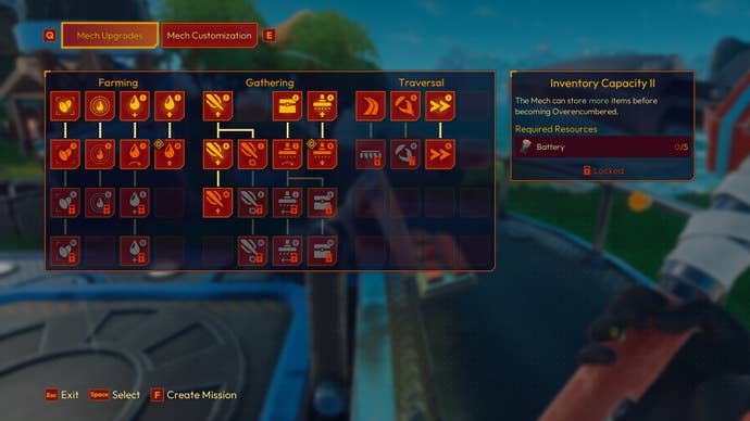 Lightyear Frontier Carry Capacity upgrade