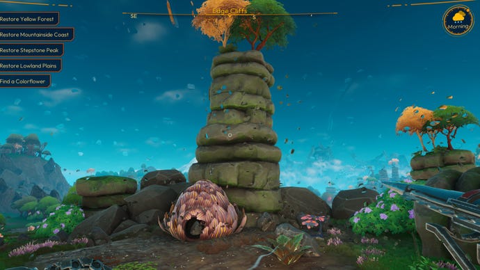 Screenshot of a creature Nest in Lightyear Frontier