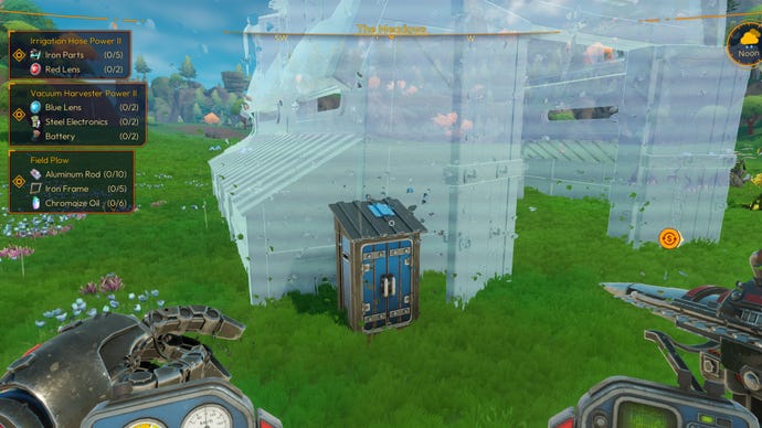 Screenshot of a Small Shed in Lightyear Frontier