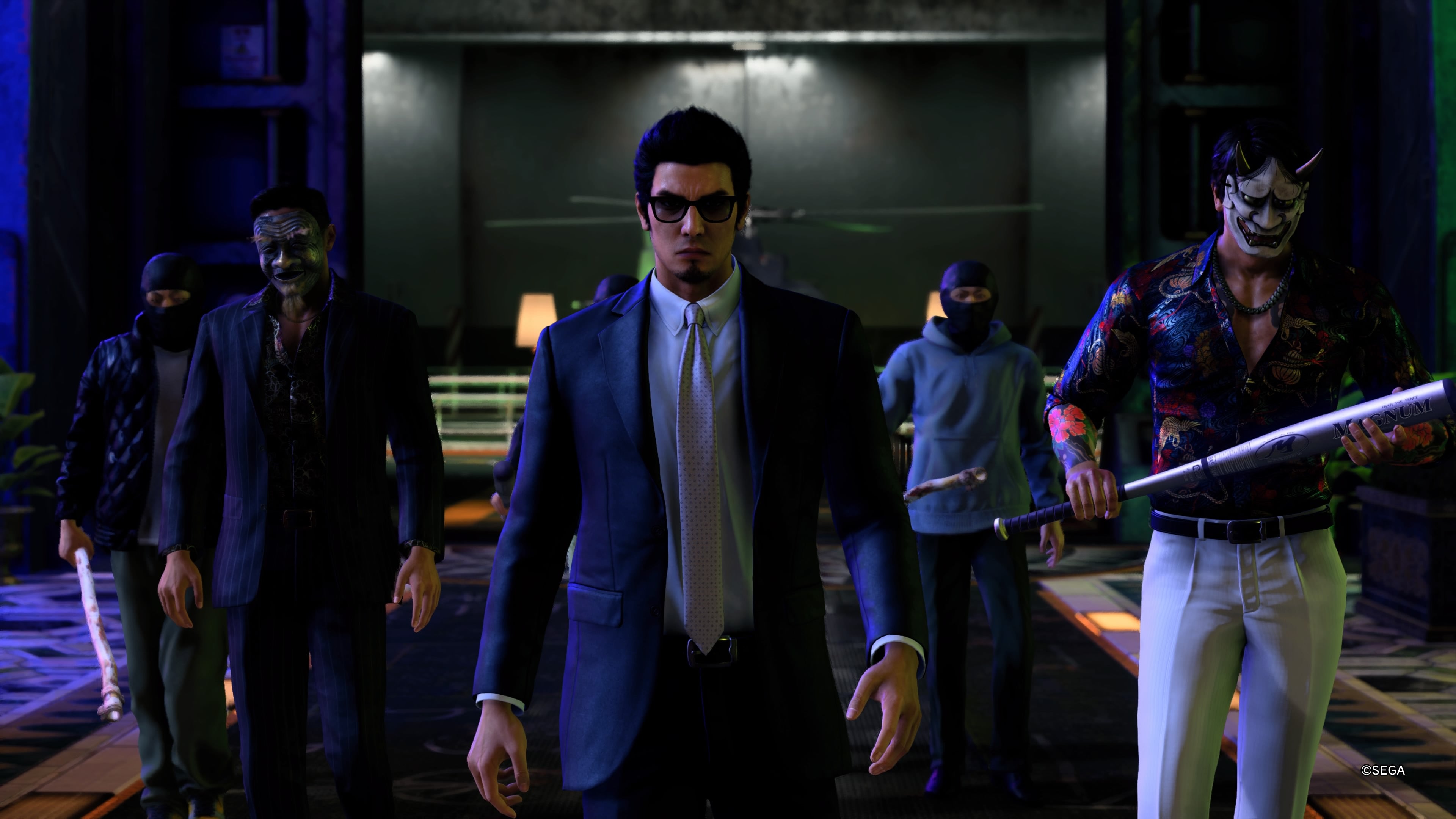 Joryu heading into battle alongside the Watase family.