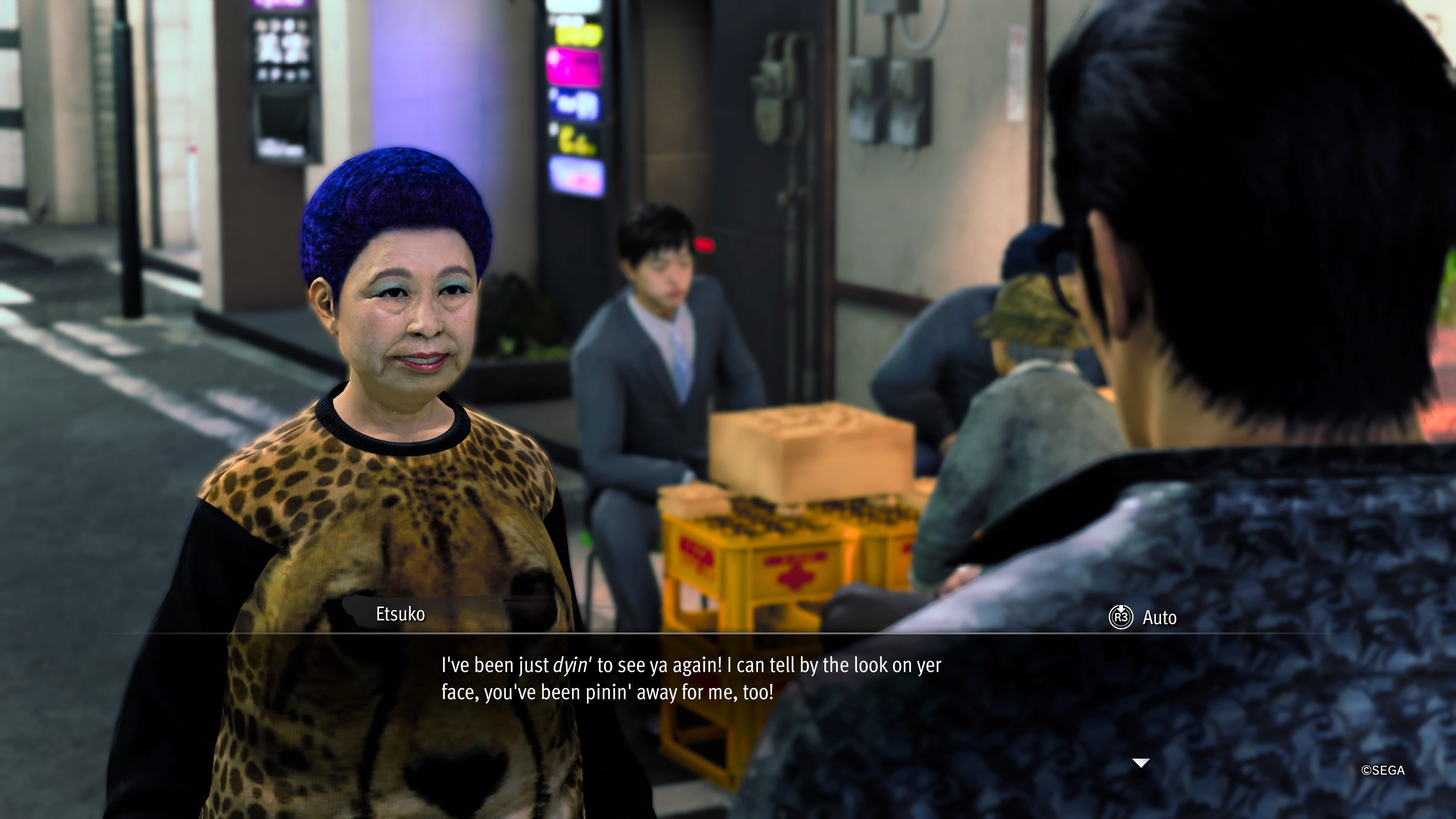 Like a Dragon Gaiden screenshot showing the dreaded Obatarian