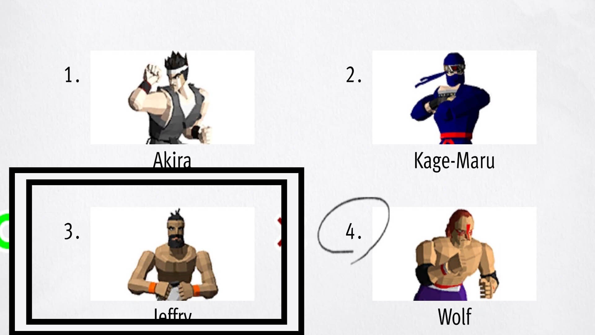 Like a Dragon Infinite Wealth, a character has been highlighted in the bottom left corner.